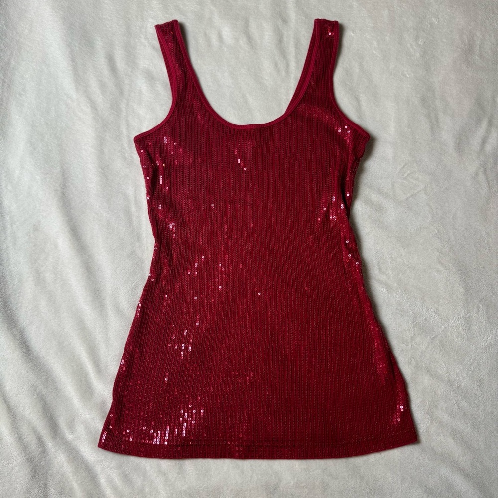 BLING! Red Tank Top